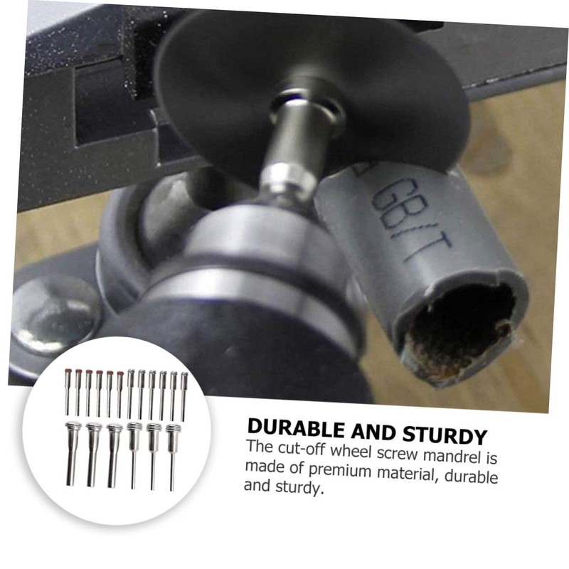 SEWACC 26Pcs Shanks Cutting Disc Holder for Rotary Tools Screw