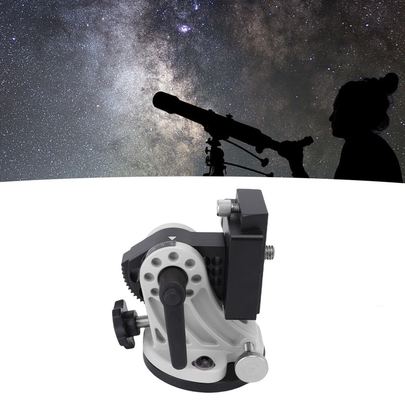 Dpofirs Latitude Adjustment Seat, 90 Degree Adjustment Equatorial Wedge Instrument