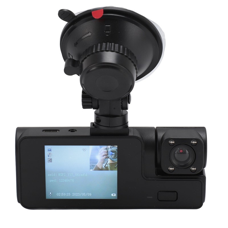 3 Channel Dash Cam Wireless WiFi Car Camera Infrared Night