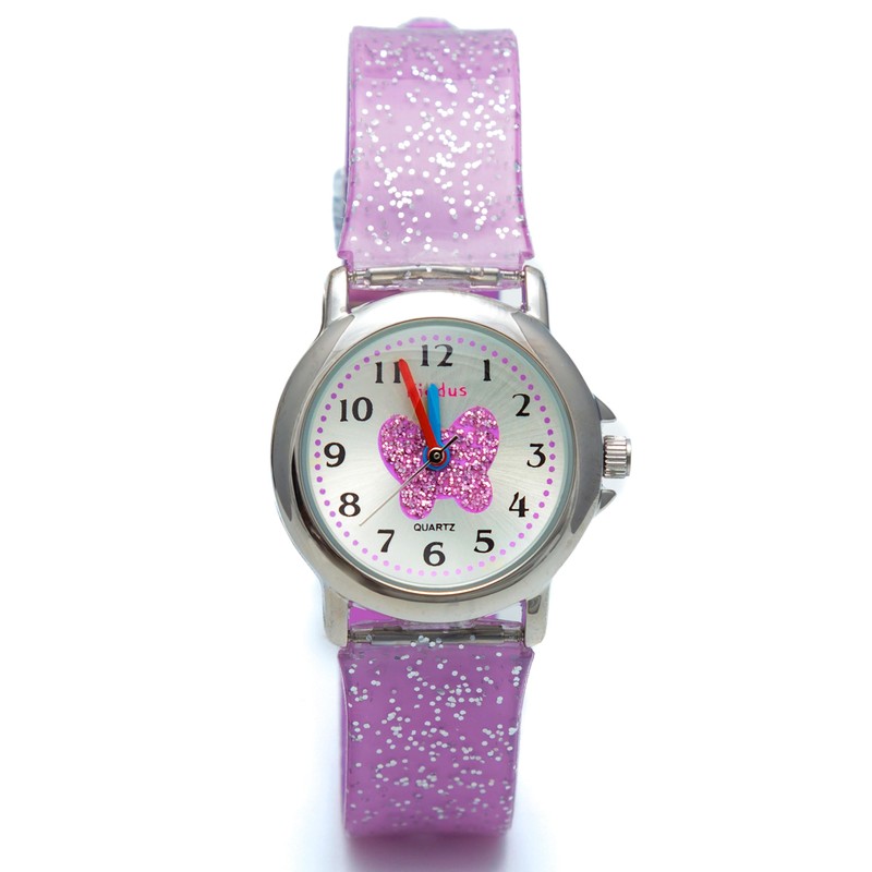 Kiddus. Girl Watch. with Glitter. Kids Watch for Girls. with