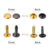 Tiardey 3 Gren, 120 Set Rivets Single Cap Rivet Tubular