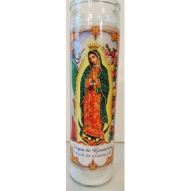 George Virgen de Guadalupe (Virgin of Guadalupe) Devotional Candle