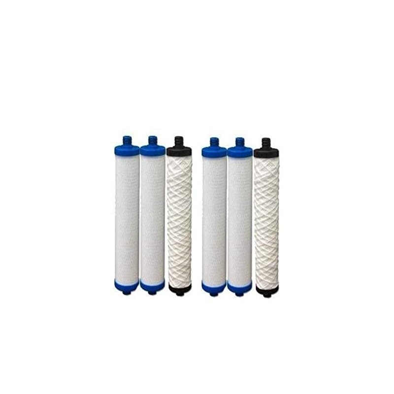 Hydrotech 41400008/41400009 Replacement Reverse Osmosis Water Filter Cartridge Set (Twо