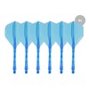 Champify 6 x OneFlow Dart Shafts with Flight - Blue