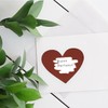 Scratch Off Stickers 30 Pieces Heart Scratch Stickers in 3