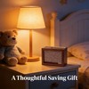 Wooden Money Saving Box for Personal Savings Goals – Reusable