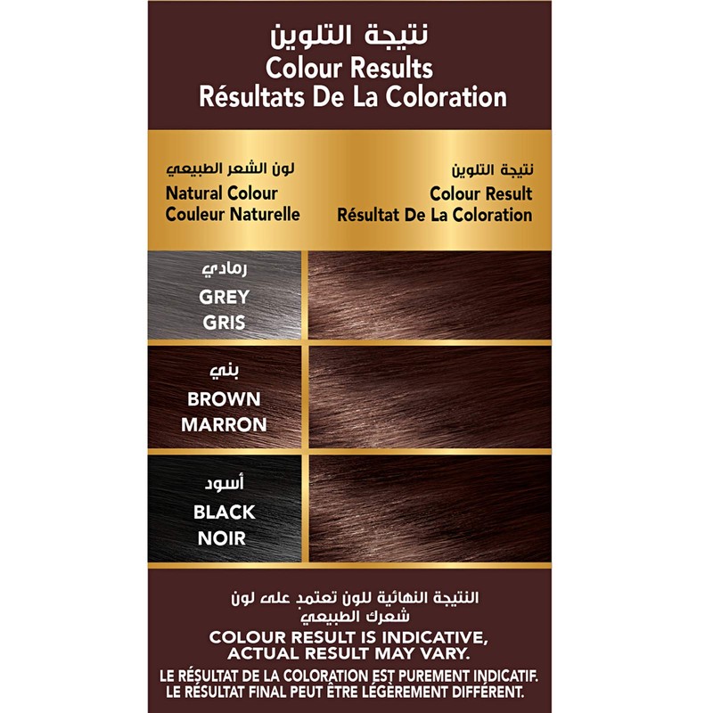Dabur Henna Hair Color - Natural Brown, Henna Hair Dye