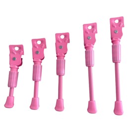 Dickly Bicycle Stand for Children, Bicycle Stand, Pink, Accessories, Single Leg Stand, Foot Stand, Side Support for Mountain Bikes, 12 Inch