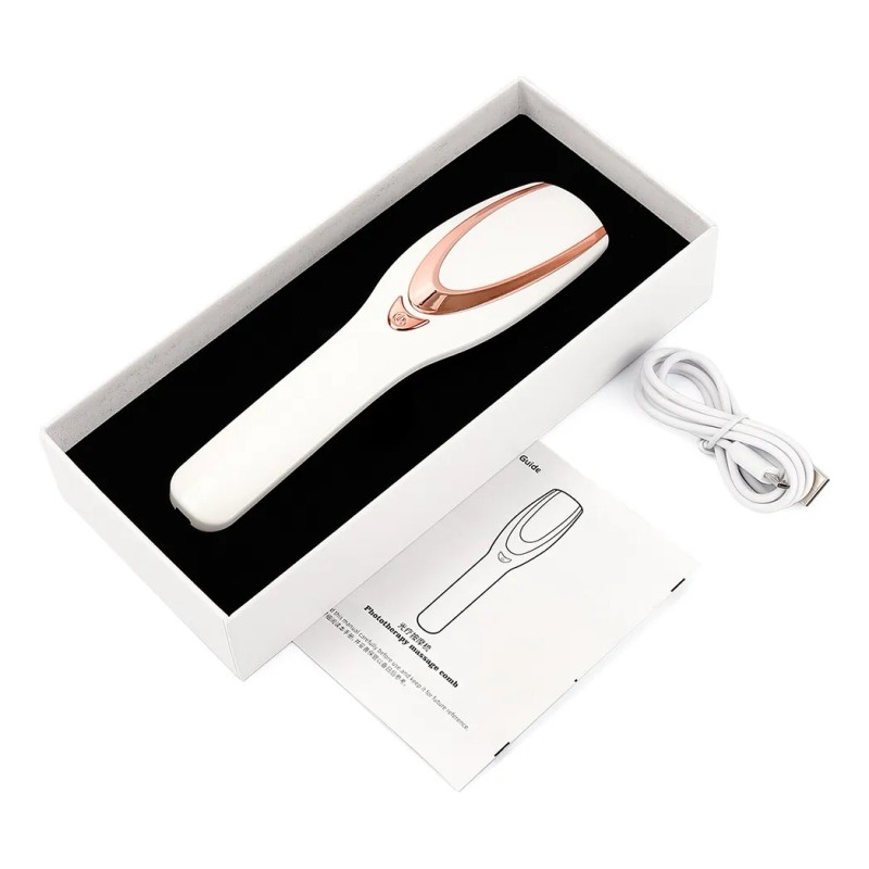 Peine Masaje Eléctrico Para El Cuidado Del Cuero Cabelludo