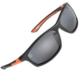 Fox Polarized Sunglasses Zwart Oranje | Polarized Sunglasses