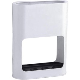 Paragüero 8.5x3.5x11 Soporte para Paraguas de diseño Hueco Engrosado a la Moda con Caja de recolección Agua Desmontable para Entrada Interior del hogar