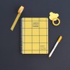 Monolike Checkers 4 Month Study Planner, Yellow - Chekers 4