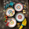 Euro Ceramica Galicia Collection 4 Piece Pasta Bowl Set