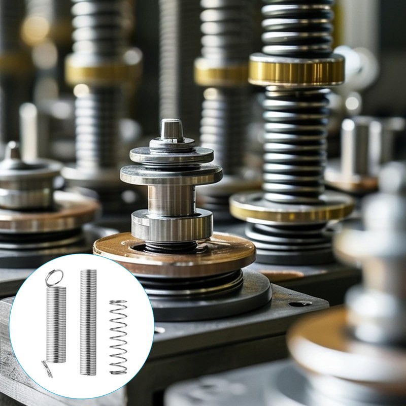 300 Pcs Mechanical Compression Springs Assortment Kit, Assorted Tension Springs