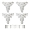 sourcing map 36 Pcs Box Edge Guard, 25mm Decorative Box