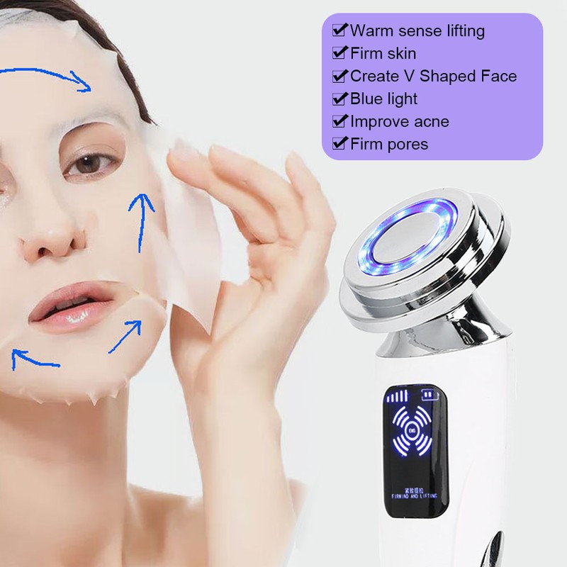 Color Light Skin Rejuvenation Machine Ion Skin Cleaning Serum Import