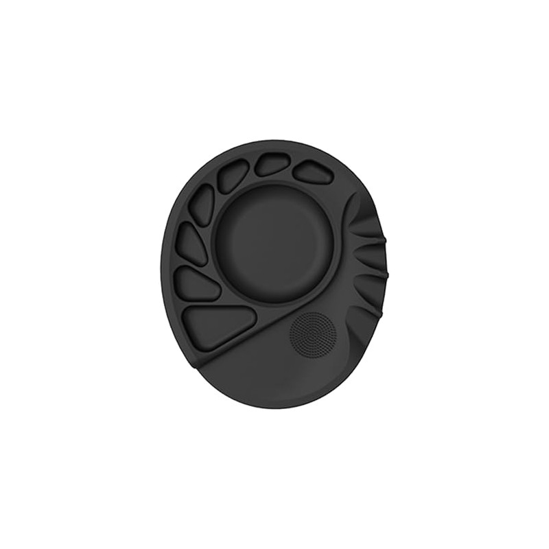 Paleta De Mezcla De Maquillaje De Silicona Bandeja Reutilizable Fácil