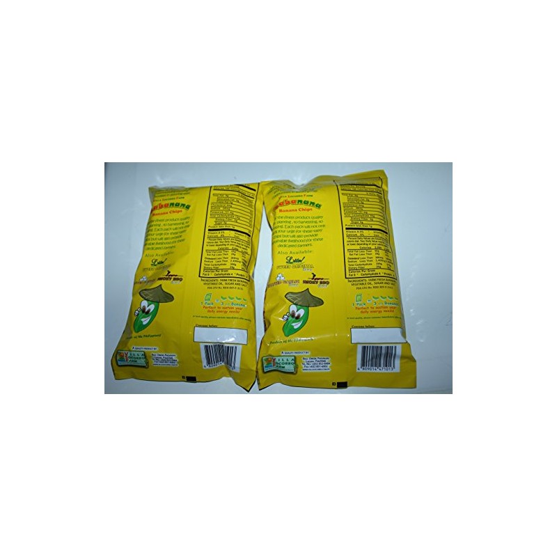 Sabanana Chips or Banana Chips Sweet Original Flavor Pack of