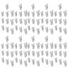 100pcs Cat Shape Paper Clips Increased Slip Resistance Rustproof Metallic