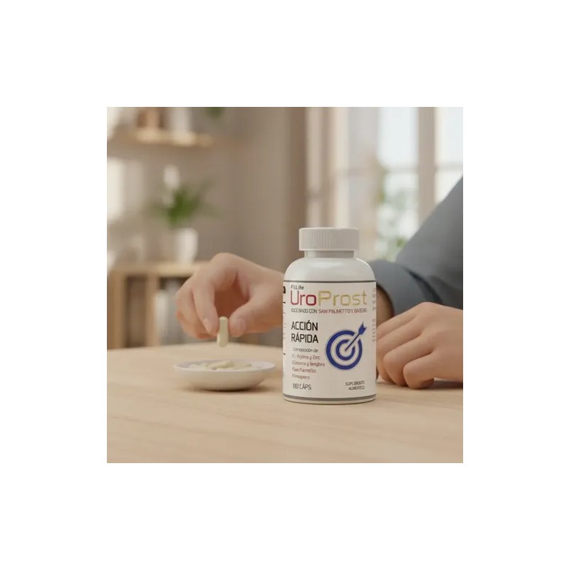 2 Pack Uroprost Suplemento Alimenticio Próstata 100 Caps