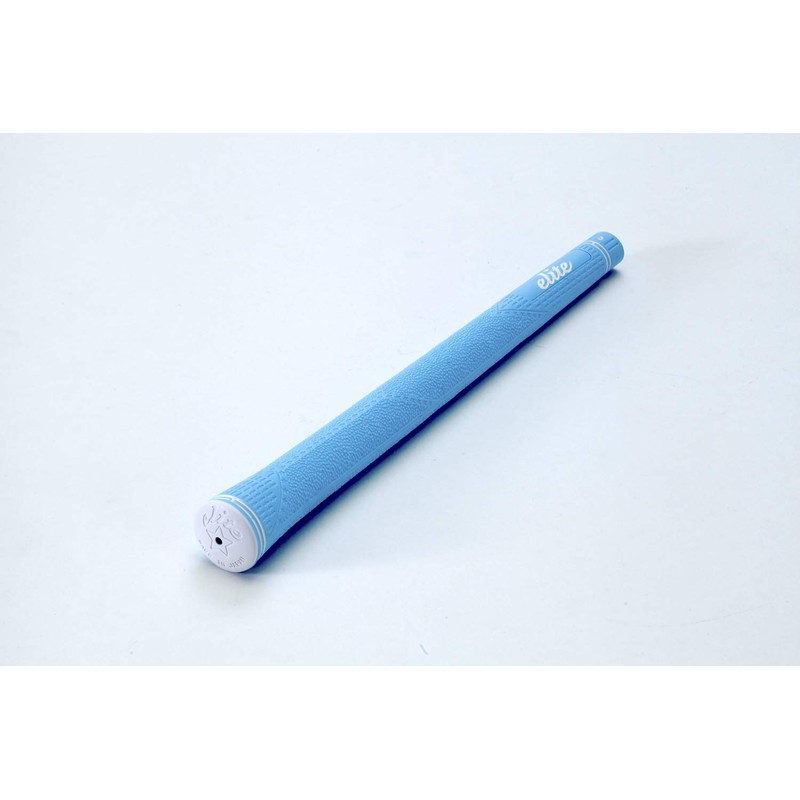 elitegrips CX50 Golf Grips, 13-Pack, Pearl Light Blue, No Backline