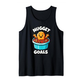 Funny Chicken Nugget Goal Dipping Sauce Tank Top
