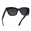 WearMe Pro Women's Polarized Large Square Sunglasses: Subtle Cat Eye
