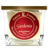 Circle E Candles, Gardenia Scent, Small Size Jar Candle, 8oz,