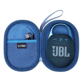 L LTGEM Hard Case for JBL CLIP 5 Speaker, JBL CLIP 4 Speaker - Portable Travel Bag (Case Only)