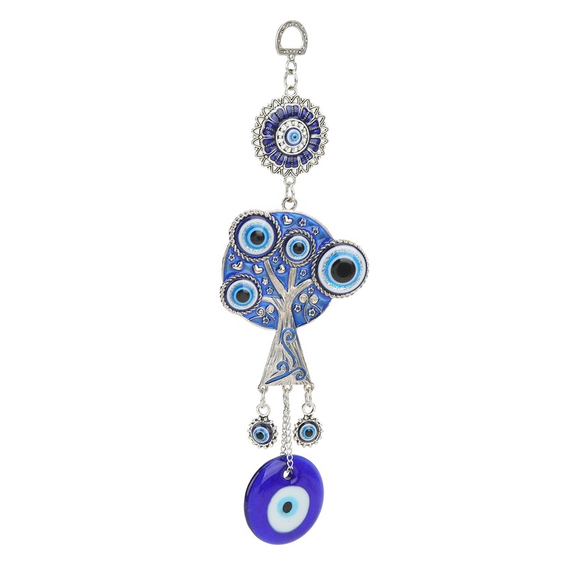 Evil Eye Pendant Life Tree Design Prevent Bad Energy Bring