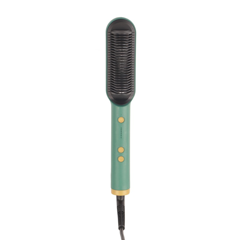 Electric Hair Straightening Comb Straightening Curling Dual Use Hair Curler