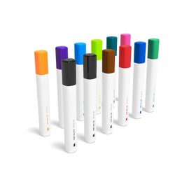 TRU RED Dry Erase Markers, Chisel Tip, Assorted, 36/Carton (TR54567-CCVS)