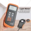 Akozon Digital Luxmeter LX1330B LCD Display Light Meter Lux Meter