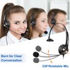 Callez RJ45 Telephone Headset with Microphone Noise Cancelling, Mono Quick