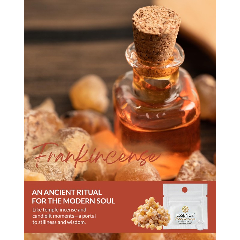 Essence Wearable Aromatherapy Nasal Diffuser – Frankincense Essential Oil Nose