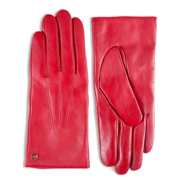 YISEVEN Women's Wool Lined Winter Genuine Leather Gloves Touchscreen Three