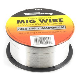 Forney 42295 Mig Wire, Aluminum Alloy ER4043, .030-Diameter, 1-Pound Spool