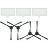 4 cepillos laterales, 3 filtros para aspiradora robot Cecotec (A)