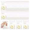90 Pcs Breast Milk Storage Bags with Zipper Seal,Giraffe Breast
