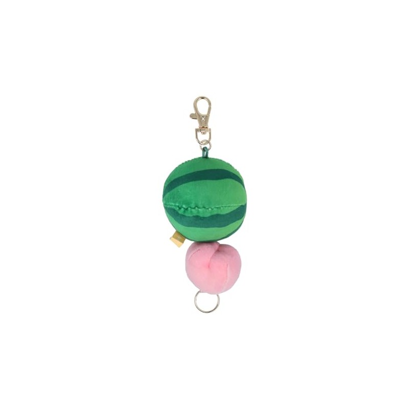 Sunstar Stationery S8347417 Watermelon Game Keychain, Reel Included, Watermelon &