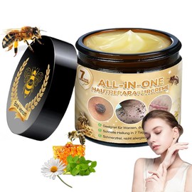 Bienengift All-in-One Hautreparaturcreme, Bienengift Hautregeneration Creme, Bienengift Creme, rofessionelle Bienengift-Hautbehandlungscreme, Bienengift Creme für alle Hauttypen(1Stück）
