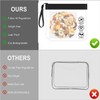 4 PCS Clear TSA Approved Toiletry Bag, Quart Size Carry-On
