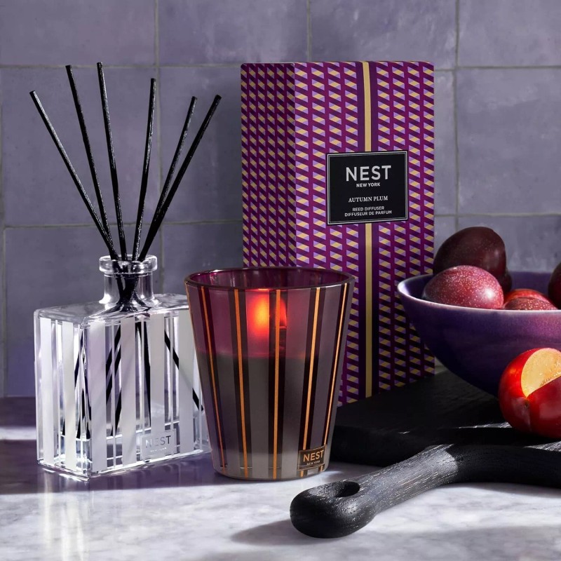 NEST New York Fragrances Reed Diffuser Autumn Plum , 5.9
