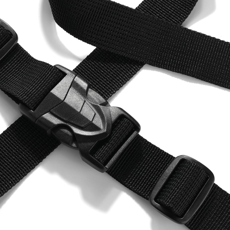 CooBigo 1" Buckles Straps Set:6 Pack Quick Release Buckles+10 Yard