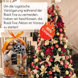 Qingbei Rina Pot pourri Bags,Orange Scent Pot pourri Dried Flower,Decorative Bowl Vase Filler, Party Wedding Table Decor (280g)