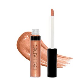 Palladio Lip Gloss, Brillo de Labios No Pegajoso, Ofrece Color Intenso e Hidratación, Suaviza los Labios, Cooper
