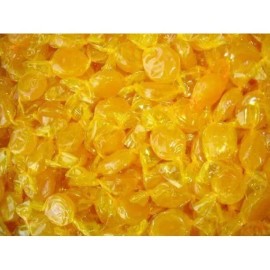 Bayside Candy Butterscotch Hard Candy - Individually Wrapped Candy - Yellow - 10LB