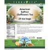 American Saffron (Safflower) Tea (25 tea bags, ZIN: 513251) -