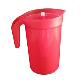 Tupperware 1 Gallon Pitcher with Infuser Emberglow Red