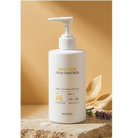 은율 데일리 케어 프레쉬 대용량 끈적임없고 백탁없는 선크림 300ml x 1 한국 스킨선케어 (49974006) Eunyul Daily Care Fresh Large Capacity Non-Sticky and No White Cast Sunscreen 300ml x 1 Korean Skin Care